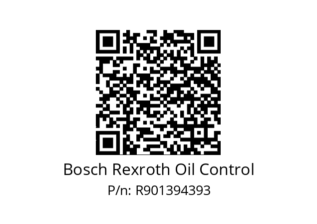   Bosch Rexroth Oil Control R901394393