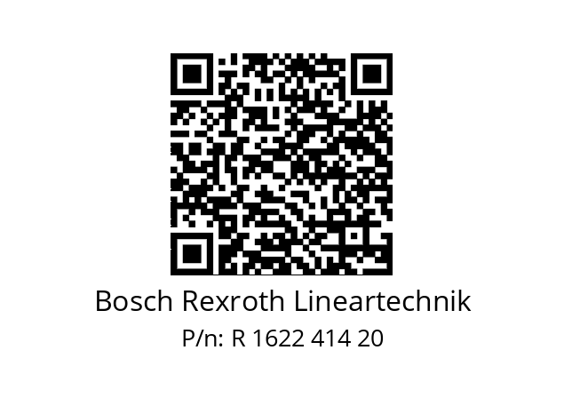   Bosch Rexroth Lineartechnik R 1622 414 20