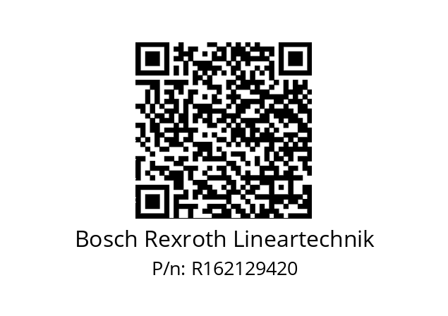   Bosch Rexroth Lineartechnik R162129420