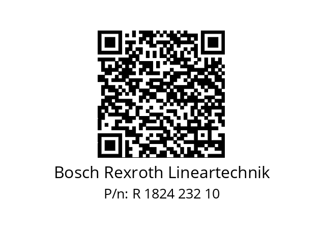   Bosch Rexroth Lineartechnik R 1824 232 10