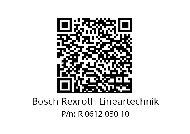   Bosch Rexroth Lineartechnik R 0612 030 10