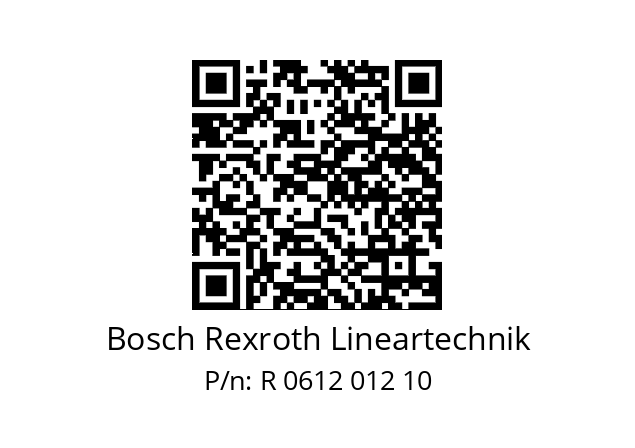   Bosch Rexroth Lineartechnik R 0612 012 10