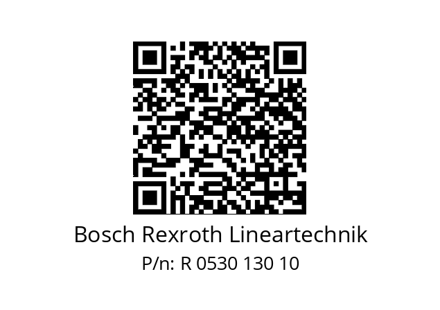   Bosch Rexroth Lineartechnik R 0530 130 10