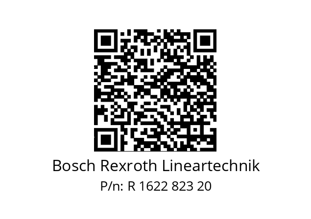   Bosch Rexroth Lineartechnik R 1622 823 20