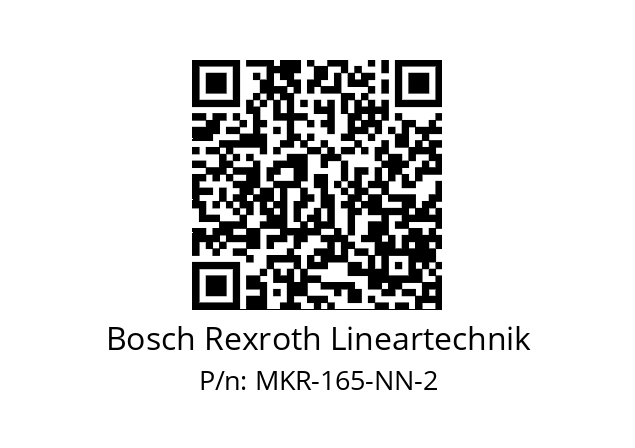   Bosch Rexroth Lineartechnik MKR-165-NN-2