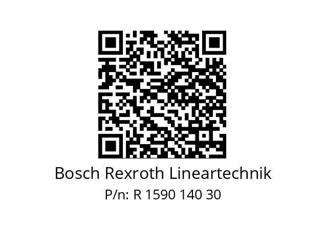   Bosch Rexroth Lineartechnik R 1590 140 30