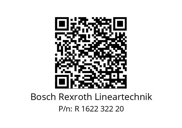   Bosch Rexroth Lineartechnik R 1622 322 20