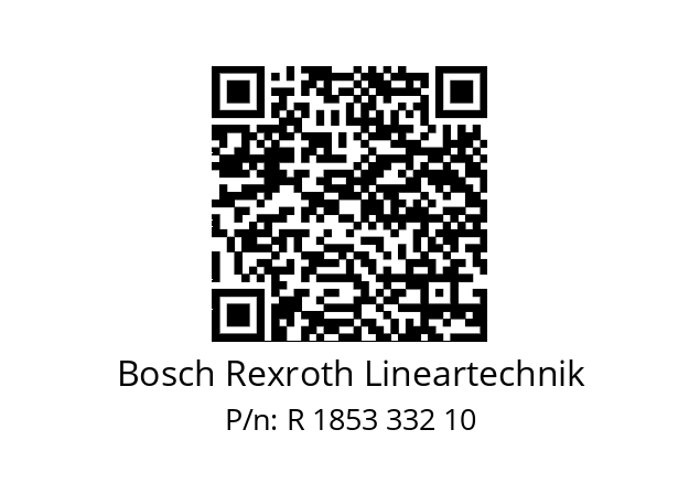   Bosch Rexroth Lineartechnik R 1853 332 10