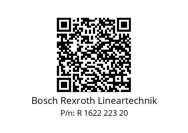   Bosch Rexroth Lineartechnik R 1622 223 20