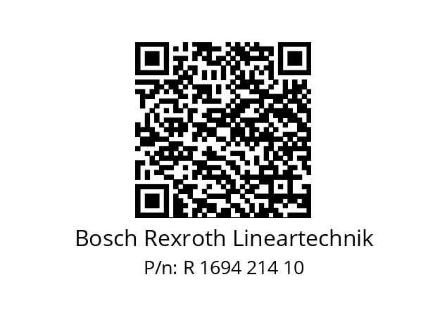   Bosch Rexroth Lineartechnik R 1694 214 10