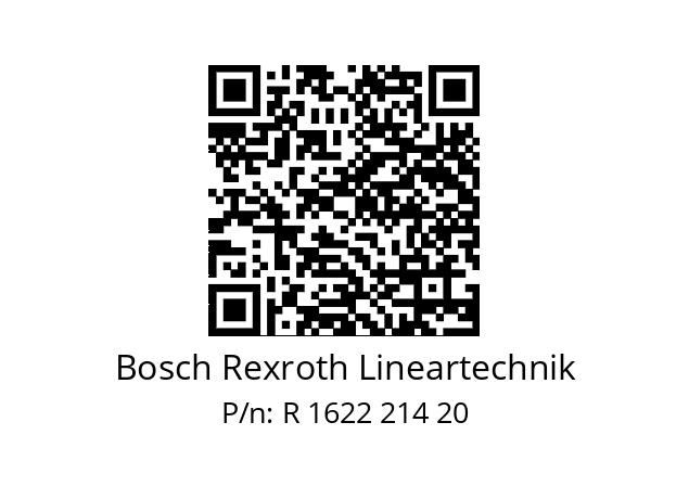   Bosch Rexroth Lineartechnik R 1622 214 20