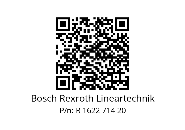   Bosch Rexroth Lineartechnik R 1622 714 20