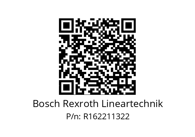   Bosch Rexroth Lineartechnik R162211322