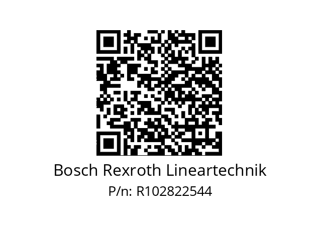   Bosch Rexroth Lineartechnik R102822544