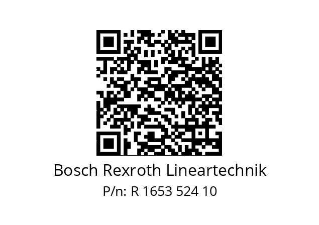   Bosch Rexroth Lineartechnik R 1653 524 10