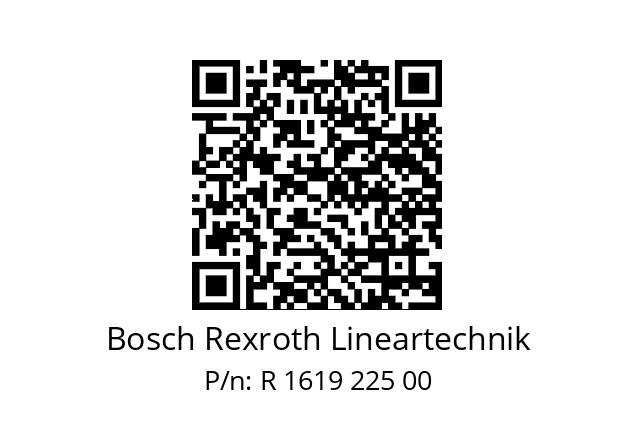   Bosch Rexroth Lineartechnik R 1619 225 00