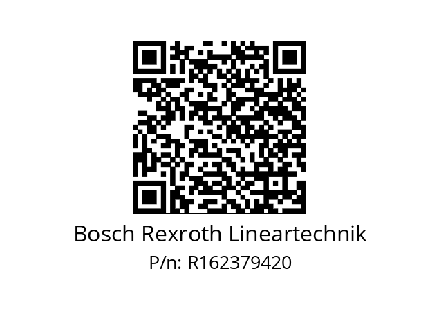   Bosch Rexroth Lineartechnik R162379420