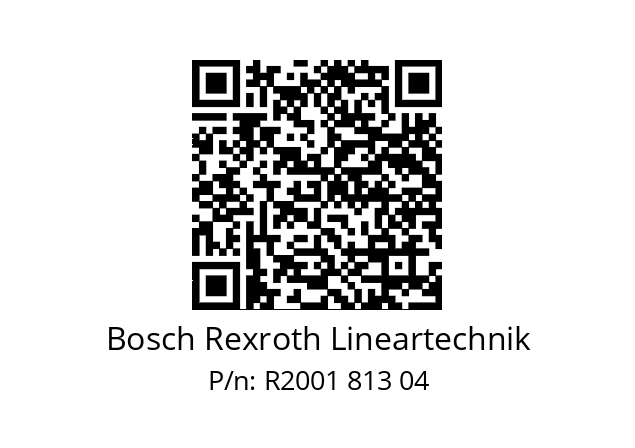   Bosch Rexroth Lineartechnik R2001 813 04