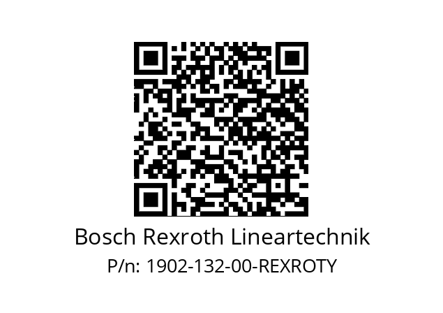   Bosch Rexroth Lineartechnik 1902-132-00-REXROTY