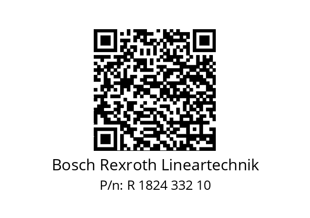   Bosch Rexroth Lineartechnik R 1824 332 10