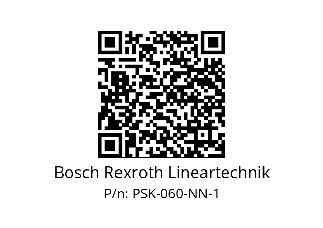   Bosch Rexroth Lineartechnik PSK-060-NN-1