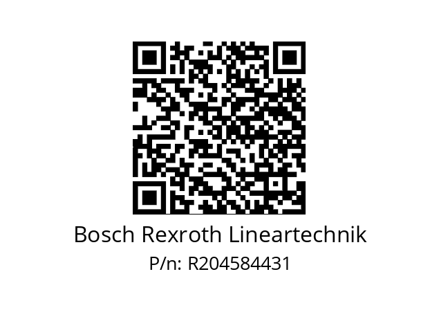   Bosch Rexroth Lineartechnik R204584431