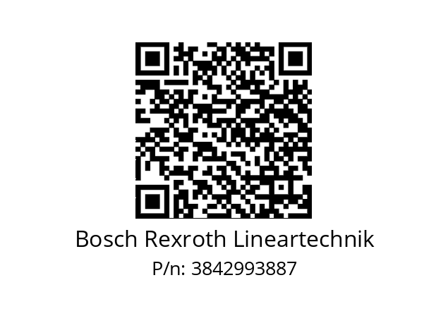   Bosch Rexroth Lineartechnik 3842993887