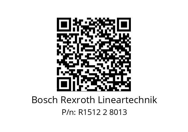   Bosch Rexroth Lineartechnik R1512 2 8013