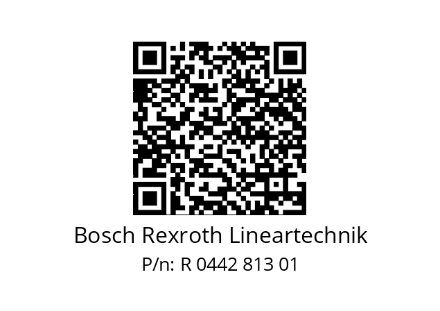   Bosch Rexroth Lineartechnik R 0442 813 01