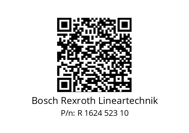   Bosch Rexroth Lineartechnik R 1624 523 10