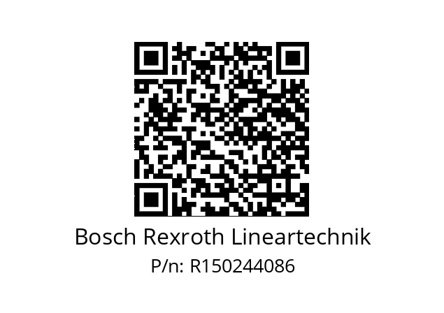   Bosch Rexroth Lineartechnik R150244086