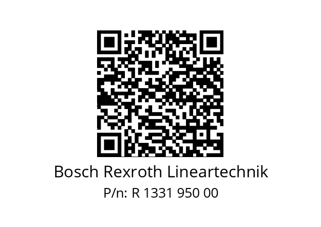   Bosch Rexroth Lineartechnik R 1331 950 00