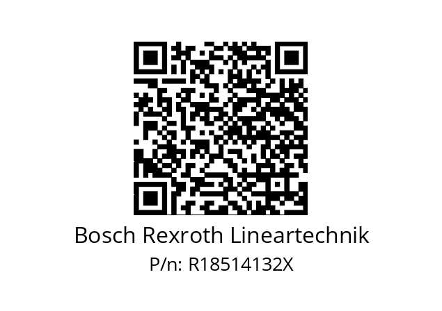   Bosch Rexroth Lineartechnik R18514132X