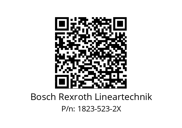   Bosch Rexroth Lineartechnik 1823-523-2X