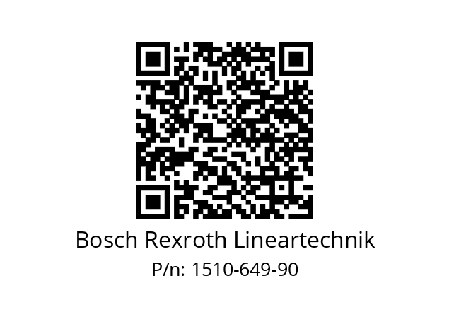   Bosch Rexroth Lineartechnik 1510-649-90