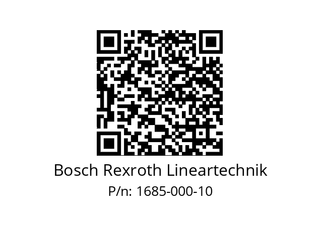   Bosch Rexroth Lineartechnik 1685-000-10