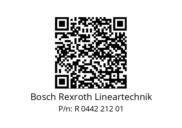   Bosch Rexroth Lineartechnik R 0442 212 01