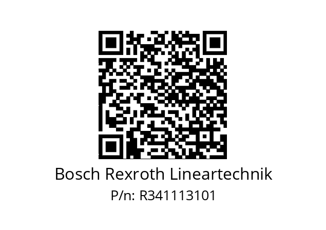   Bosch Rexroth Lineartechnik R341113101