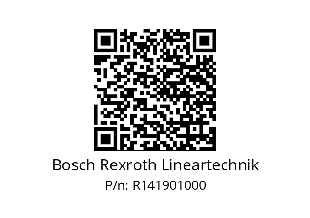   Bosch Rexroth Lineartechnik R141901000