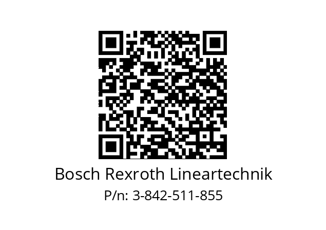   Bosch Rexroth Lineartechnik 3-842-511-855