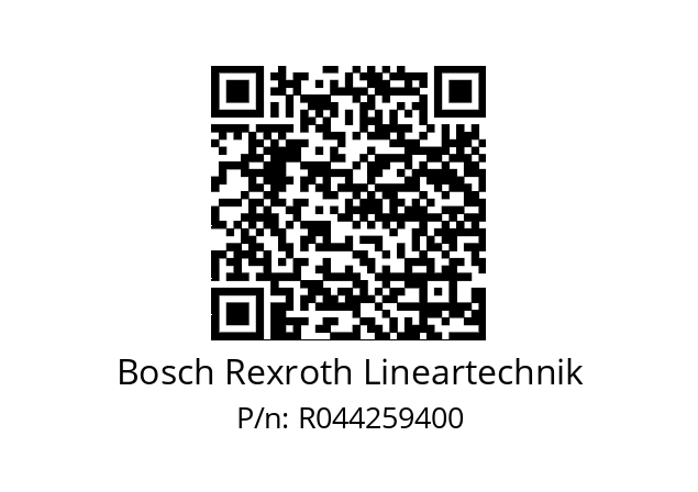   Bosch Rexroth Lineartechnik R044259400