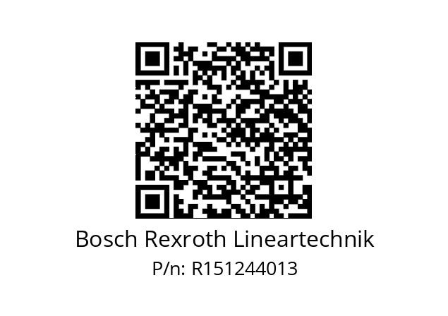   Bosch Rexroth Lineartechnik R151244013