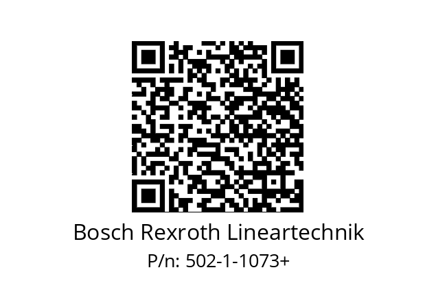   Bosch Rexroth Lineartechnik 502-1-1073+