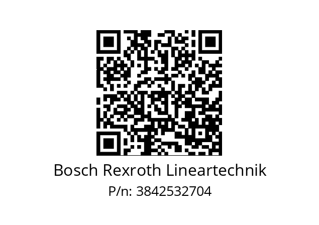   Bosch Rexroth Lineartechnik 3842532704