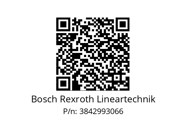   Bosch Rexroth Lineartechnik 3842993066