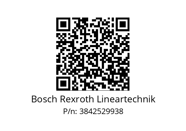   Bosch Rexroth Lineartechnik 3842529938