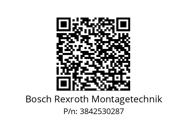   Bosch Rexroth Montagetechnik 3842530287