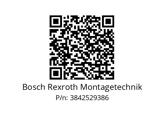   Bosch Rexroth Montagetechnik 3842529386