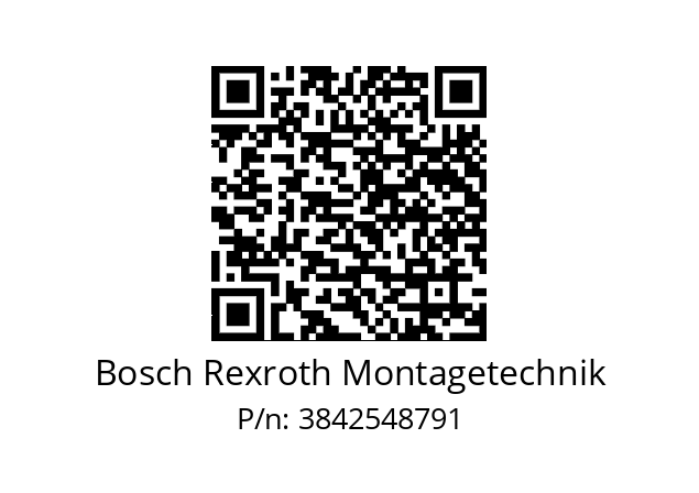   Bosch Rexroth Montagetechnik 3842548791