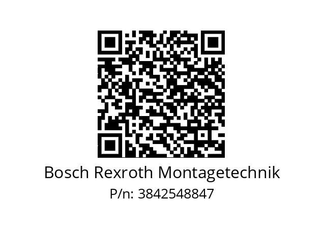   Bosch Rexroth Montagetechnik 3842548847